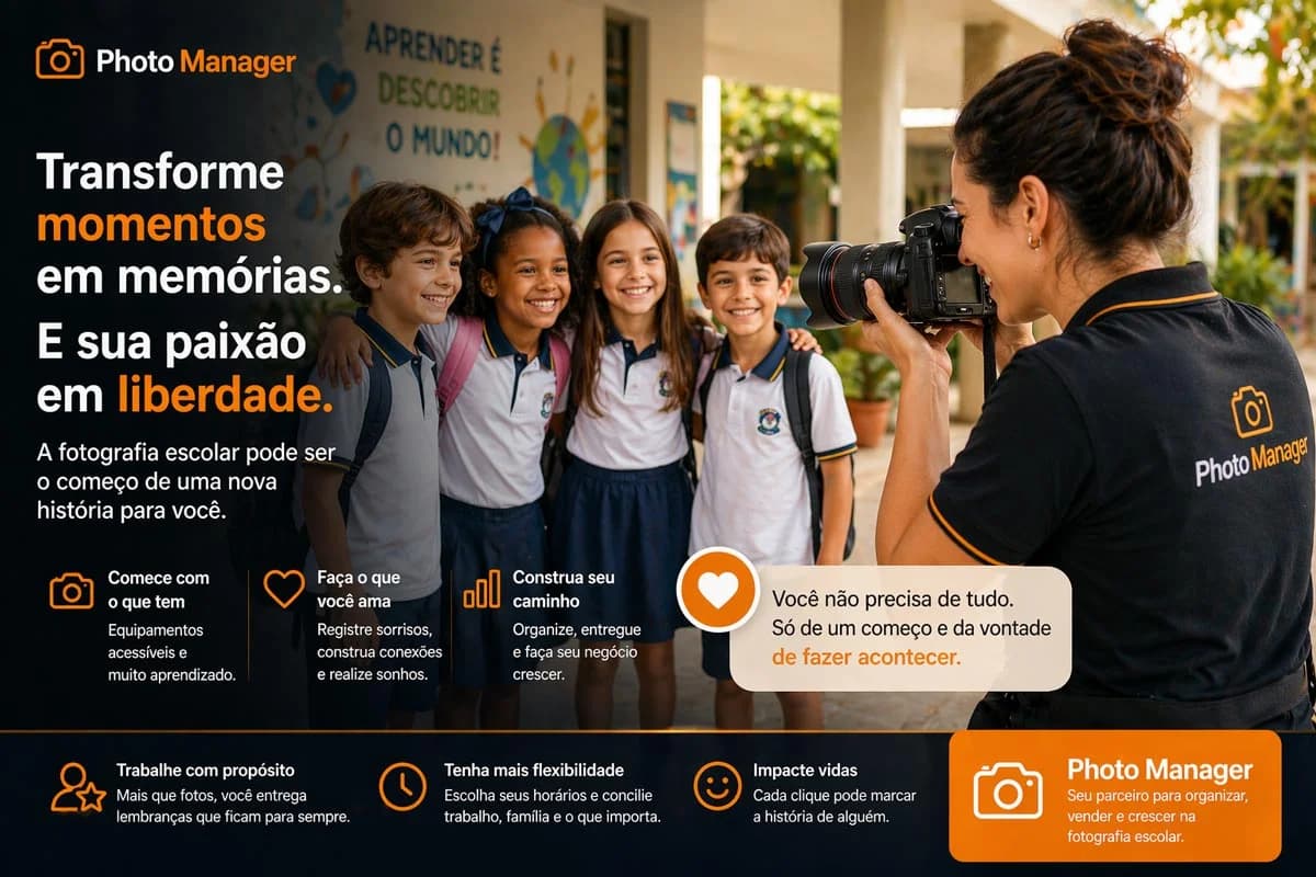Fotografia escolar para mulheres empreendedoras: por que esse negócio foi feito para você